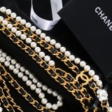 Chanel New Camellia Five Layer Necklace