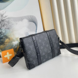 Fashion Casual Daily Simplicity Print Messenger Solid Color Bags