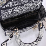 Fashion Casual Street Patchwork Embroidered Printing Bags