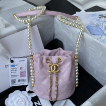 Fashion Casual Sweet Simplicity Solid Pearl Bags