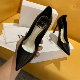 Fashion Work Elegant Solid Color Pointed Comfortable Shoes (High Heels 3.94 Inch)
