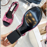 Fashion Casual Street Printing Solid Color Opend Comfortable Shoes