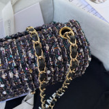Fashion Casual Street Striped Chains Bags