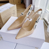 Fashion Work Elegant Solid Color Pointed Comfortable Shoes (High Heels 2.56 Inch)