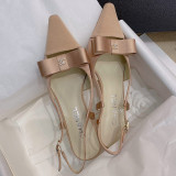 Fashion Casual Elegant Solid Color Pointed Comfortable Shoes (High Heels 2.36 Inch)
