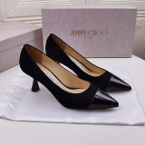 Fashion Elegant Simplicity Solid Color Pointed Comfortable Shoes (High Heels 2.56 Inch)