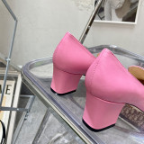 Fashion Casual Street Daily Solid Color Closed Comfortable Shoes (High Heels 2.17 Inch)