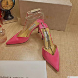 Fashion Elegant Solid Color Pointed Comfortable Shoes (High Heels 3.35 Inch)