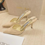 Fashion Elegant Solid Color Pointed Comfortable Shoes (High Heels 3.35 Inch)