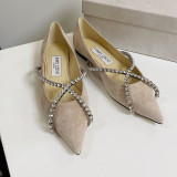 Fashion Elegant Simplicity Solid Color Pointed Comfortable Shoes