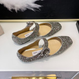 Fashion Elegant Sequined Square Comfortable Shoes