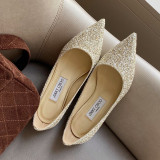 Fashion Casual Elegant Sequined Pointed Comfortable Shoes