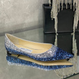 Fashion Elegant Sequined Pointed Comfortable Shoes