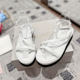 Fashion Casual Street Solid Color Opend Comfortable Shoes