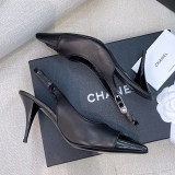 Fashion Casual Elegant Solid Color Pointed Comfortable Shoes (High Heels 3.15 Inch)