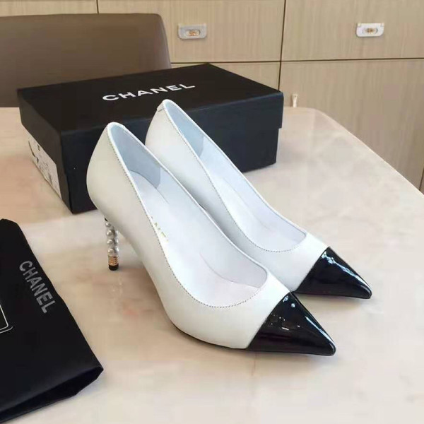 Fashion Street Elegant Split Joint Pointed Comfortable Shoes (High Heels 3.15 Inch)