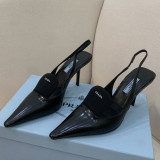 Fashion Casual Elegant Solid Color Pointed Comfortable Shoes (High Heels 3.74 Inch)