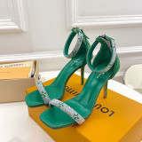 Fashion Casual Elegant Solid Color Opend Comfortable Shoes (High Heels 3.74 Inch)