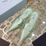 Fashion Casual Street Solid Color Pointed Comfortable Shoes (High Heels 1.18 Inch)