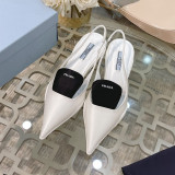 Fashion Casual Street Solid Color Pointed Comfortable Shoes (High Heels 1.18 Inch)