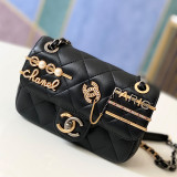 Fashion Casual Street Elegant Solid Metal Accessories Decoration Bags