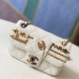 Fashion Casual Street Daily Solid Metal Accessories Decoration Bags