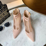 Fashion Sweet Solid Color Pointed Comfortable Shoes (High Heels 3.15 Inch)