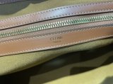 HORIZONTAL CABAS IN TRIOMPHE CANVAS AND CALFSKIN