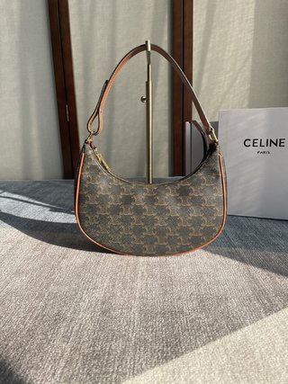 AVA BAG IN TRIOMPHE CANVAS AND CALFSKIN