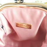 Miu Belle nappa leather mini-bag