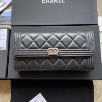 Fashion Casual Sweet Plaid Solid Color Wallet