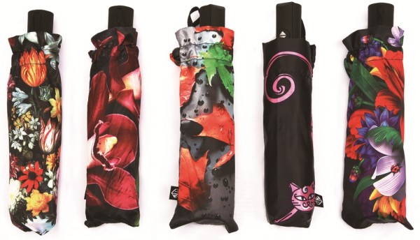3 fold umbrella full automatic umbrella with fashion design printing