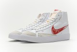 Nike Blazer Mid '77 Scribble Red CW7580-100