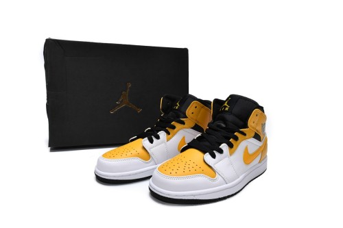 Air Jordan 1 Mid University Gold 554724-170