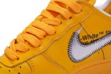 Off-White x Nike Air Force 1 Low University Gold DD1876-700