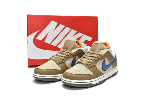 Size x Nike Dunk Low Brown  DO6712-200