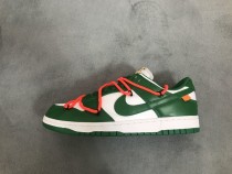 OFF-WHITE x Nike Dunk SB Low Pine Green  CT0856-100