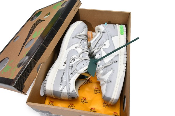 OFF WHITE x Nike Dunk SB Low The 50 NO42  DM1602-117