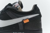 OFF White X Air Force 1 Low Black AO4606-001