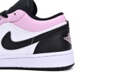 Air Jordan 1 Retro Low（GS）White Pink  554723-601