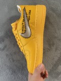 Off-White x Nike Air Force 1 Low University Gold DD1876-700