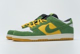 Nike Dunk Low Green Yellow    804292-132