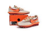 CLOT x sacai x Nike LDWaffle Orange Blaze DH1347-100