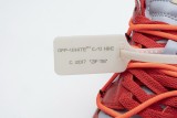 OFF White X Nike Dunk Low University Red   CT0856-600