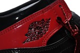 XP Air Jordan 1 High “Banned”  Patent Leather isForbidden to Wear.  555088-063