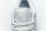 Air Jordan 1 Low White Pure Platnium  553558-170