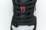 Air Jordan 1 Low Black Toe  553558-116