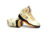 OFF White x Air Jordan 5 Retro SP Sail  DH8565-100