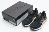 adidas Ultra BOOST 20 CONSORTIUM Black Gold Metallic Real Boost6.0  EE4393