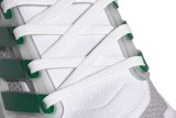 adidas Ultra Boost 2021 White and Sub Green  7.0   FZ2326